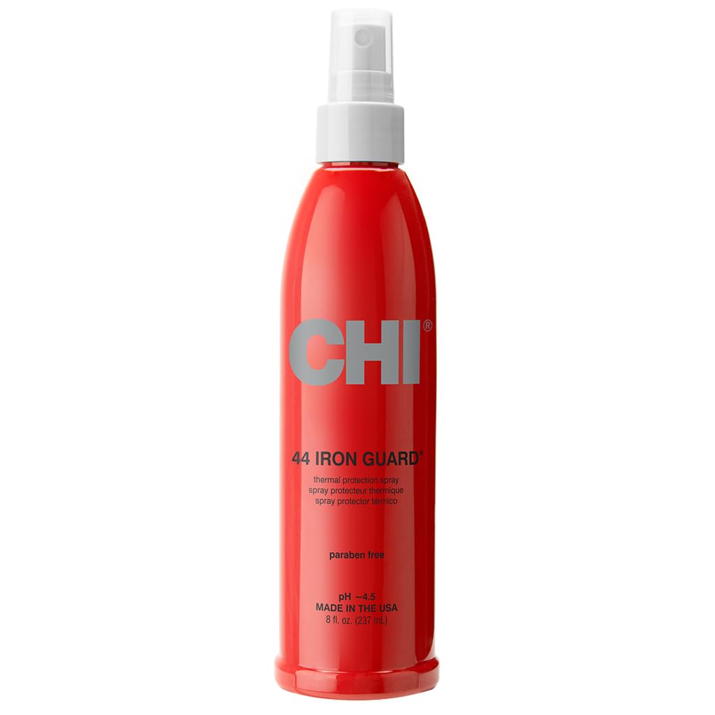 CHI Iron Guard Heat Protection Spray - Shields Hair from Up to 450°F Styling Tools, Lightweight & Non-Greasy for Smoother Strands