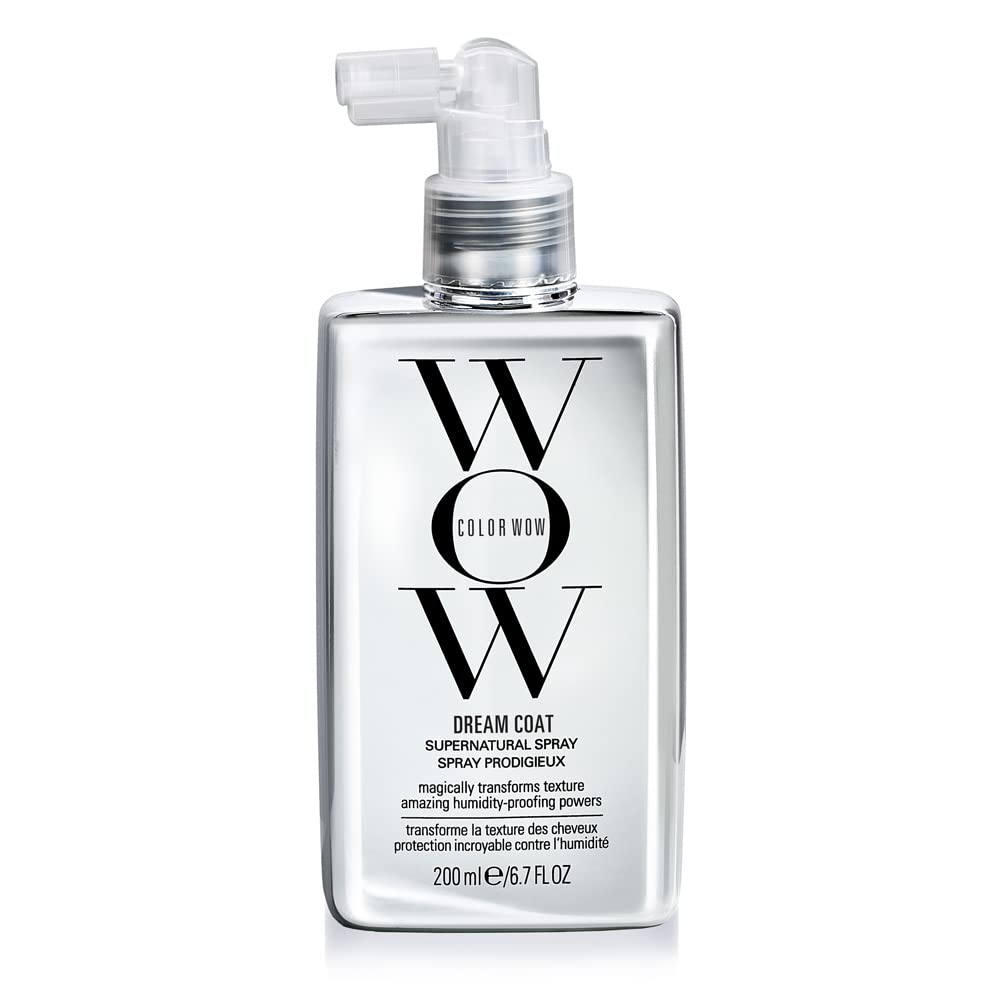 COLOR WOW Dream Coat Anti-Humidity Hair Spray - Stops Frizz in Humidity for Up to 4 Washes