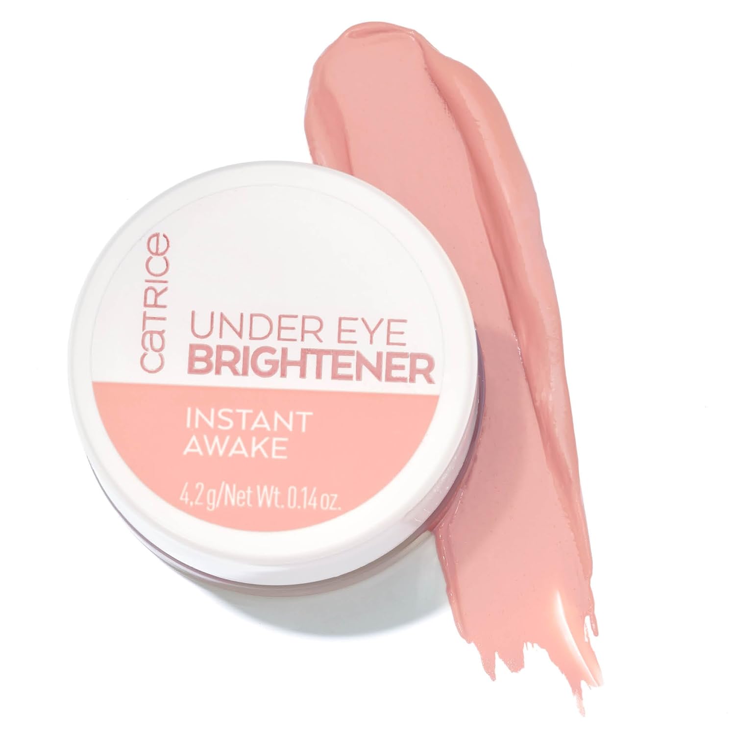 Catrice Under Eye Brightener with Hyaluronic Acid & Shea Butter for Dark Circles | Light Rose