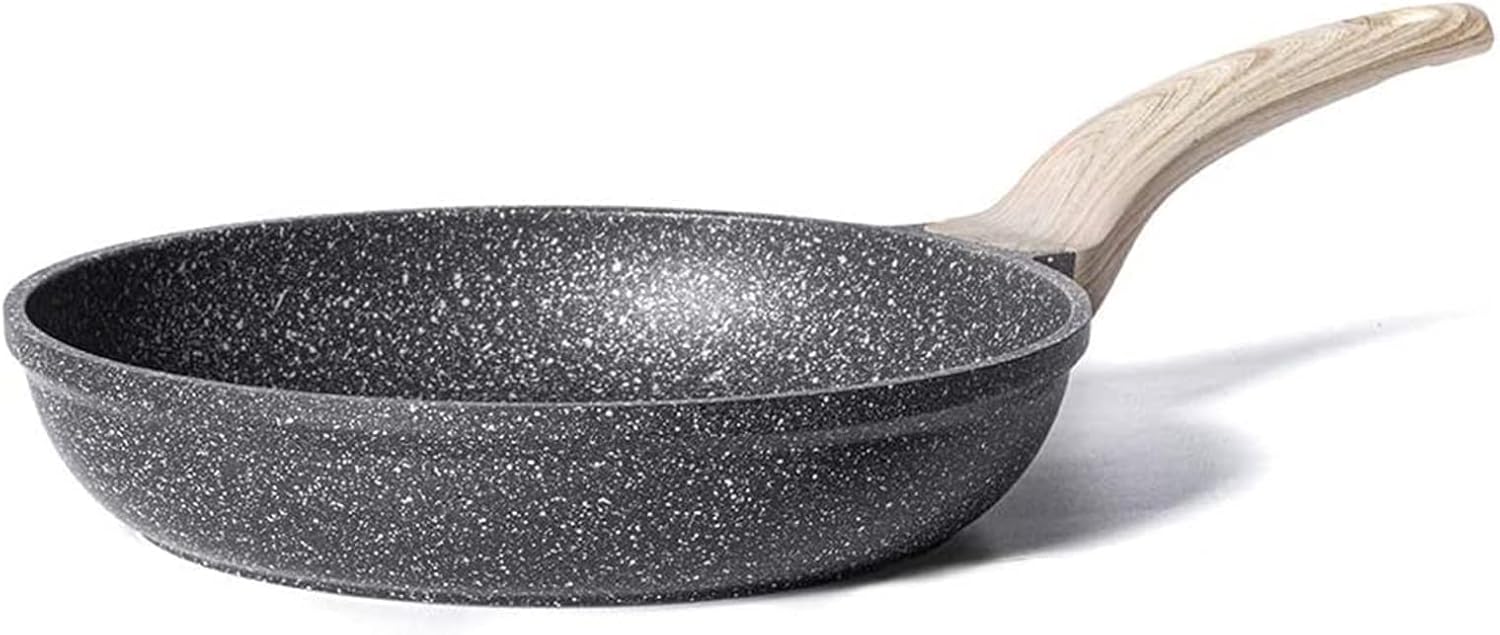 CAROTE 8-Inch Classic Granite Nonstick Frying Pan - PFOA Free & Induction Safe