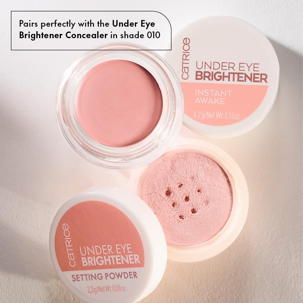 Catrice Under Eye Brightener with Hyaluronic Acid & Shea Butter for Dark Circles | Light Rose