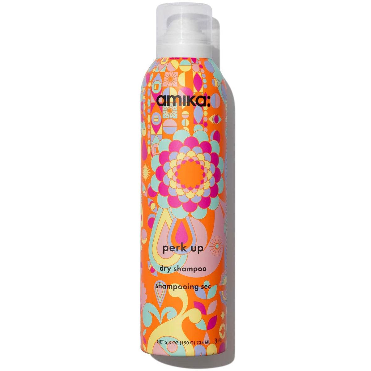 Amika Perk Up Talc-Free Dry Shampoo - Refresh Roots with Rice Starch, No Residue