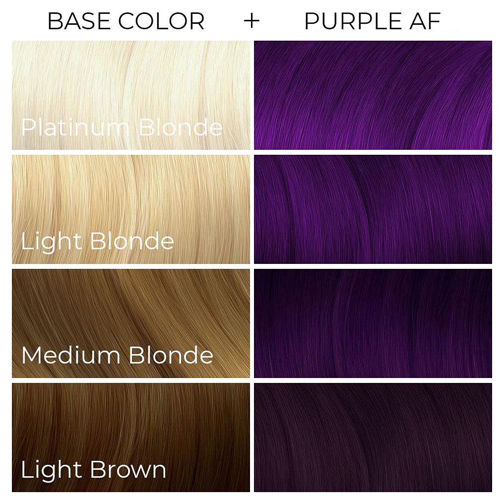Arctic Fox Vibrant Purple Semi-Permanent Hair Dye - Vegan & Ammonia-Free Conditioning Color for All Hair Types